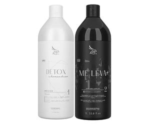 ZAP ME LEVA KIT Trattamento Capelli Keratina 2 X 1000ml 35oz