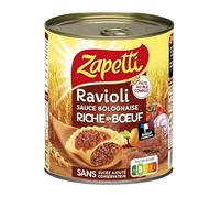 Zapetti - Ravioli Bolognese Salsa ricca di manzo, 800 g - (3 pezzi)