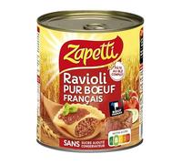 ZAPETTI - Ravioli puri per manzo francese, 800 g, 4 pezzi