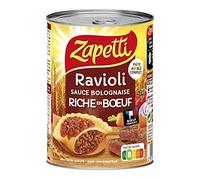 Zapetti - Salsa di ravioli bolognese ricca di manzo, 400 g, 4 pezzi