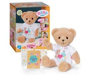 Zapf BABY born a Singing Teddy german version Spielzeug-Baer e con T... 837962