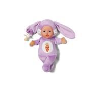 BABY born for babies Funny Coniglio 26 cm, peluche con tasche dita | Orecchie lunghe per fissare il ciuccio, taschine per le dita, corpo morbido in tessuto, lavabile, dalla nascita