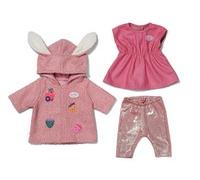 Zapf BABY born Mantel Set con Kleid 43cm 839416