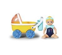 Zapf BABY born Splish Slpash Kinderwagen con Emma 838099