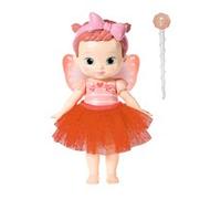 BABY born 4001167831823 Storybook Fairy Poppy Poppy-18cm Fluttering Wings-Includes Doll, Wand, Stand, Backdrop and Picture Booklet-Suitable for Children Aged 3+ years-831823