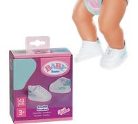 BABY born Sneaker - 1 paio di scarpe per bambola in 2 possibili design - Selezione casuale del modello - Abbigliamento per bambole di alta qualità - Accessorio per bambole da 43 cm