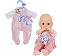 BABY born Pigiamino - Tutina per bambola con maniche lunghe e motivo da circo - Abbigliamento per bambole di alta qualità - Accessorio per bambole da 36 cm