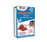 Zapi Garden | Broditop Next Grano - Topicida per Interno ed Esterno intorno agli edifici, Esca Anti Topo, Esca per Topi, Rodenticida per Controllare le Infestazioni di Topi e Ratti, astuccio da 150g