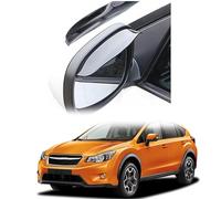 ZAPORA 2 Pezzi Parapioggia Specchietti, per Audi Q2 Q3 Q4 Q5 Q7 Q8 SQ2 SQ5 SQ7 SQ8 RS-Q3 RS-Q8 Auto Laterali Pioggia Specchio Rain Visor Smoke Guard Auto Accessori Styling,B