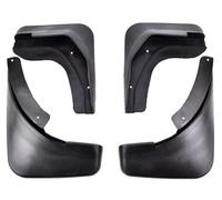 ZAPORA Paraspruzzi per Auto, Paraspruzzi, Parafanghi per Audi A4 B8 2008-2013, Nero, 4 Pezzi, Rear Left, Rear Right, Imbullonato, Lucidato
