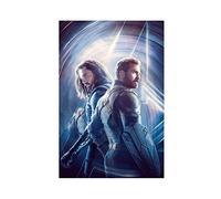 ZAPORA Poster artistico del film "Il soldato d'inverno, Bucky Barnes, poster su tela, decorazione per camera da letto, sport, paesaggio, ufficio, stanza, regalo, senza cornice, 30 x 45 cm
