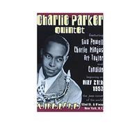 ZAPORA Poster di Charlie Parker Quintet, stampa artistica da parete con musica jazz, decorazione artistica da parete per soggiorno, camera da letto, senza cornice, 30 x 45 cm