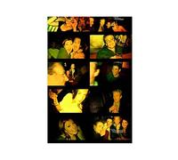 ZAPORA Poster su tela con scritta "How I Met Your Mother", decorazione per camera da letto, sport, ufficio, stanza, regalo, senza cornice, 20 x 30 cm