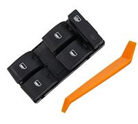 ZAPOTST Interruttore alzacristallo elettrico adatto per Audi A4 2002-2008, Audi A4 Quattro.2004-2008 Audi S4. Lato conducente anteriore sinistro vidrios Electric Master Contro Switch