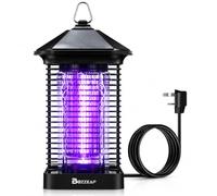 Zappa a LED Bug Zpper, durevole Electric Fly Killer, 4000 V, lampada per zanzare con doppia luce UV 365 nm/395 nm, trappola per mosche per interni ed esterni, portata 150 ㎡
