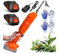 Zappa coltivatore, mano di zappa per scavo elettrico, strumenti di giardinaggio 2 in 1 e rastrello, utensile da giardino coltivatore, per allentarsi e diserbo