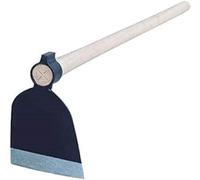 Zappa con Manico - Design Temperato e Forgiato - Testa con Bordo Affilato - Manico in Legno da 130 cm - Peso di 800 g - Ideale per Agricoltura e Giardinaggio - Bikain