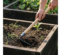 Zappa da Giardino in Metallo, Forgiata a Mano
