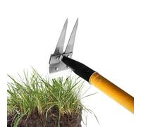 Zappa da giardino per giardinaggio - Strumento di sradicamento su entrambi i lati, Rastrello rimovibile multifunzionale per la rimozione delle erbacce in giardino e campo