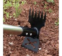 Zappa da giardino, rastrello per diserbo, estirpatore di erbacce, zappa manuale