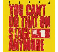 Frank Zappa You Can't Do That On Stage Anymore - Volume 1 (CD) Album