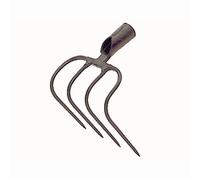 Zappa Letame 4 Denti senza Manico 21x20cm Con Duelli Agrar Tecnica Animali Alto