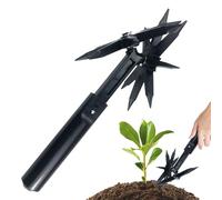 Zappa manuale | Strumento da giardinaggio per la lavorazione della terra | Labratrice portatile per il terreno, strumento da giardino multiuso per giardino e cortile