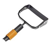 Fiskars Sarchiatore, Testa di attrezzo, Lunghezza: 25 cm, Larghezza: 15,5 cm, Lama in acciaio, Nero/Arancione, QuikFit, 1000738