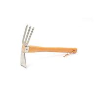 Zappa Rastrello Coltivatore Appuntito A Mano E Erpice Piccone Mattock(Hoe+Rake)
