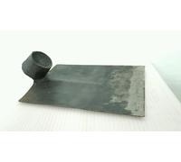 Zappa sarchiatore artigianale tipo mediterraneo in acciaio