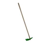 Zappa - Strumento da giardinaggio con manico ergonomico, lama in acciaio al carbonio, design robusto e durevole per lavorazione efficiente e coltivazione. *