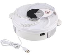 Zapper elettrico per mosche interno USB Trappola automatica uccisore di zanzare Alimentato con esca miele Dispositivo controllo silenzioso e inodore