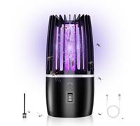 Zapper elettrico ricaricabile dell'insetto di USB con la lampada UV | Batteria da 4000 mAh, 2 modalità, uso interno e campeggio, trappola portatile per insetti, uso in giardino