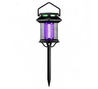 Zapper per insetti a energia solare, impermeabile, elettrico, per esterni, per giardino, giardino, ricaricabile tramite USB, per cortile, patio, campeggio (2, illuminazione ambientale)