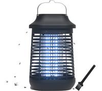 Zapper per insetti da esterno/interno, Zapper per zanzare 4200V ad alta potenza, lampada antizanzare impermeabile elettronica, lampadina UVA da 15 W, trappole per mosche, insetticida per patio