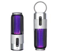 Zapper per mosche elettrica a energia solare, per insetti, insetticida e insetti, con doppia modalità di alimentazione, per casa, giardino, cortile, campeggio (solare)