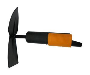 Zappetta Fiskars QuikFit a 2 punte-cuore e quadra-lame in acciaio
