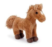 Zappi Co Cavallo di peluche marrone chiaro - Morbido peluche di 20 cm - Adorabile cavallo giocattolo per bambine e ragazzi