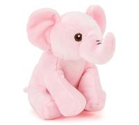 Zappi Co Elsa l'Elefante Rosa Peluche (15cm) - Morbido, Coccoloso, 100% Riciclato - Colorato Amico con la Proboscide