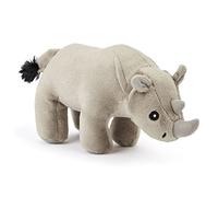 Zappi Co Giocattolo di peluche morbido e coccoloso per bambini - Compagno perfetto per bambini e neonati (12-15 cm) (Rinoceronte)