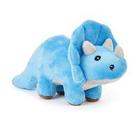 Zappi Co Giocattolo di peluche morbido e coccoloso per bambini - Compagno perfetto per bambini e neonati (12-15 cm) (Triceratopo)