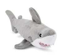 Zappi Co Giocattolo di peluche morbido e coccoloso per bambini - Compagno perfetto per bambini e neonati (12-15 cm) (Squalo)