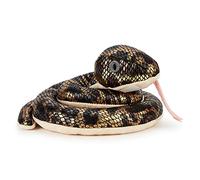 Giocattolo di peluche morbido e coccoloso per bambini - Compagno perfetto per bambini e neonati (12-15 cm) (Anaconda Serpente)