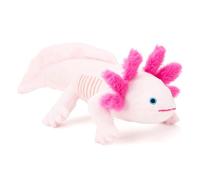 Zappi Co - Giocattolo di plüsch 100% riciclato Axolotl (30 cm di lunghezza) Morbido, accogliente, ecologico per il primo bambino