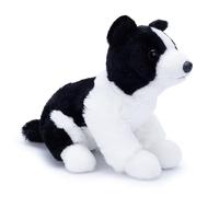 Zappi Co Palm Pups Border Collie Peluche (20 cm) - Cane da Pastore - Riciclato, Adorabile e Energetico Compagno di Gioco