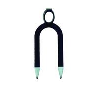 ZAPPONE BIDENTE OCCHIO OVALE ORSATTI - gr.900 cm.12x30h. occhio ø mm.34/37 -
