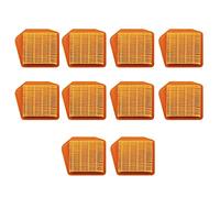 ZAPYVET 1 2 5 10 Pezzi Detergente for Filtro Aria for Moto FS240R FS240CE FS260CE FS360CE FS460CEM FR460TCEM Accessori for decespugliatore for Moto Filtro Aria per Moto(10 PCS)
