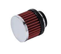 ZAPYVET 1,5" 38mm Interfaccia Moto Auto Filtro Aria Aspirazione Cono Filtro Aria Fredda Turbo Vent Carter HT-AIT15 Filtro Aria per Moto