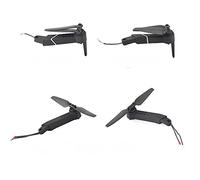 ZAPYVET 1 pz pezzi di ricambio bracci Axis neri con motore ed elica, for E520S GPS RC Drone Quadcopter Sostituzione del braccio del drone(ALL)