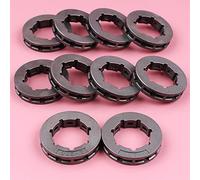 ZAPYVET 10 pezzi/lotto corona dentata, for Partner, 365 400 405 410 450 460 490 510 540 P400 P500 motosega 325 7 denti ID 19 mm piccola scanalatura Pignone per motosega